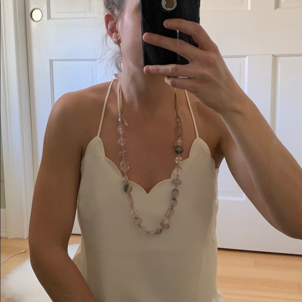 AE long tie necklace